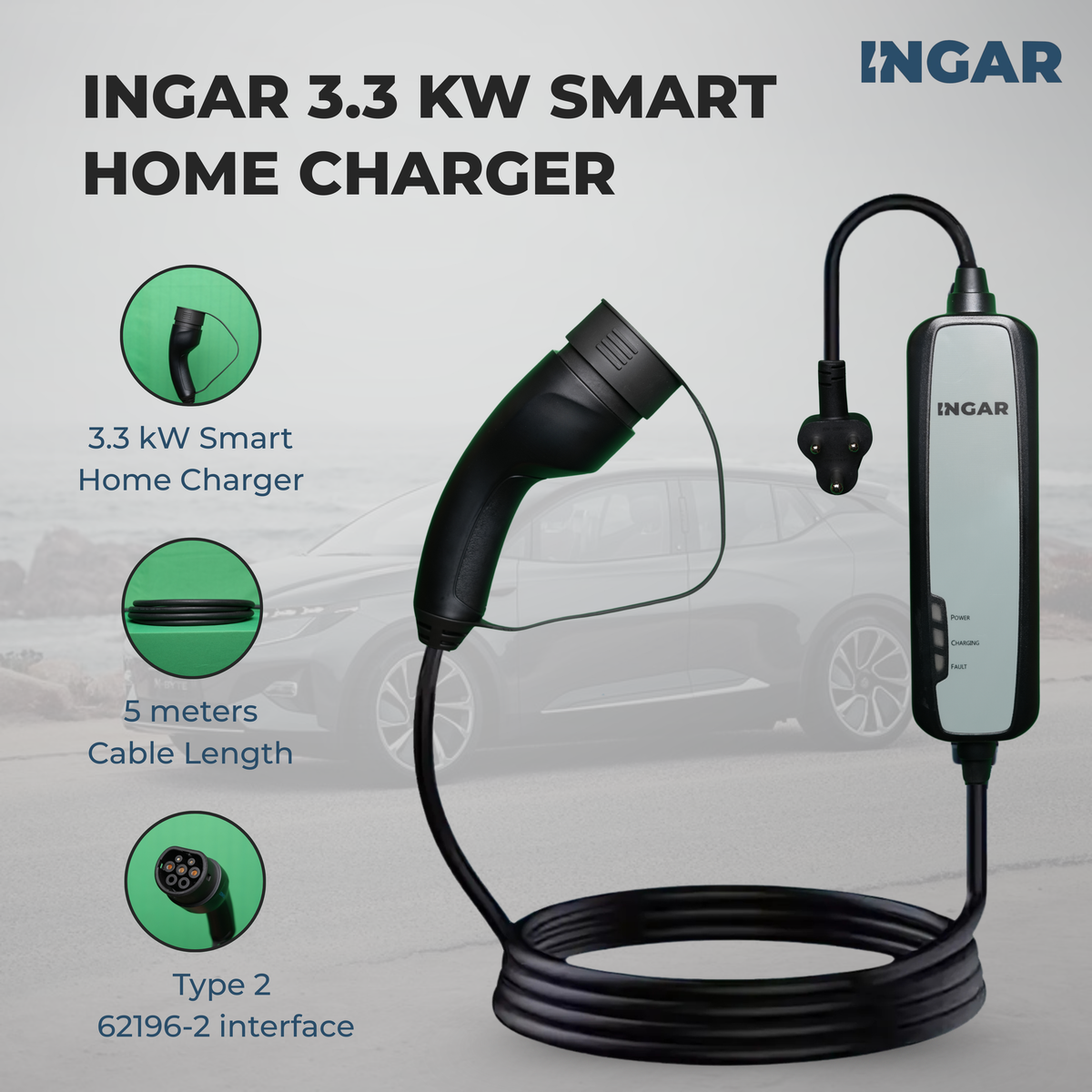 INGAR 3.3 KW SMART HOME CHARGER